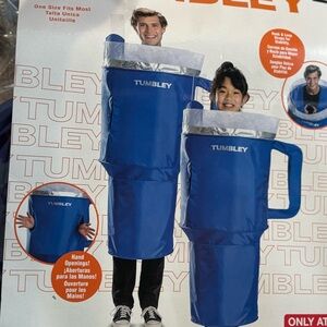 Halloween Costume Tumbler Cup Blue One Size Fits Most Party Trick or Treat NEW